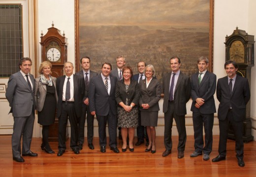 Entrega da Medalla ao Mérito ao Colexio Provincial de Avogados da Coruña